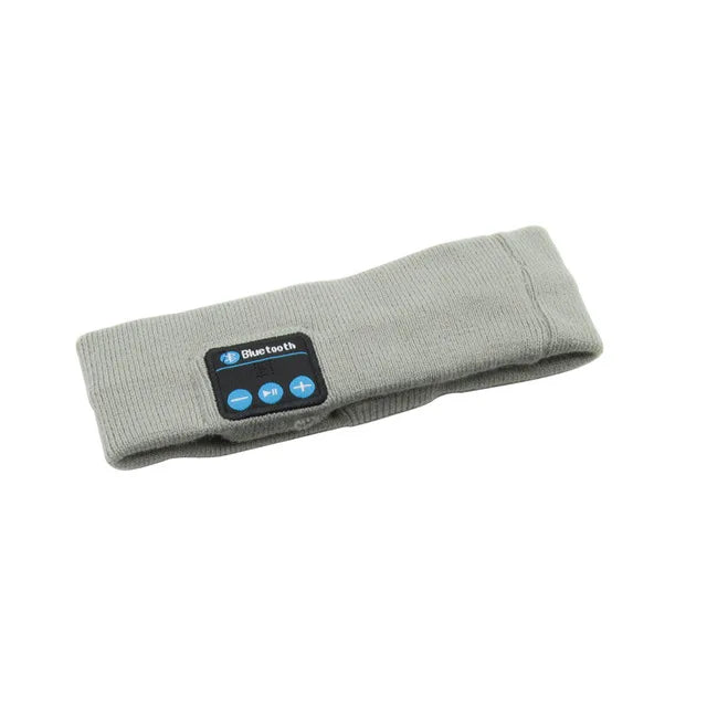 Wireless Bluetooth Headband Earphones for Sports and Sleep with Built-in Microphone