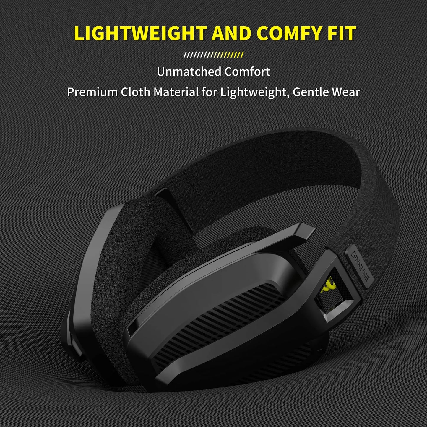 BW06 2.4GHz Wireless Gaming Headset with Microphone for PS5, PS4, PC, Mac, and Bluetooth Devices