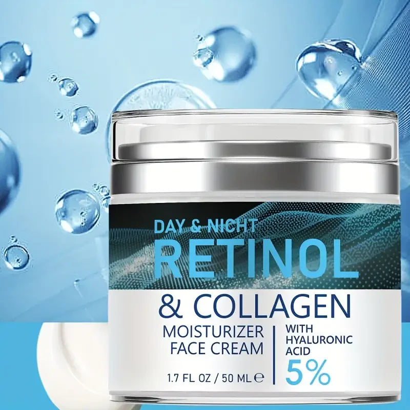 "Retinol Collagen Cream - Anti-Aging, Hydrating"