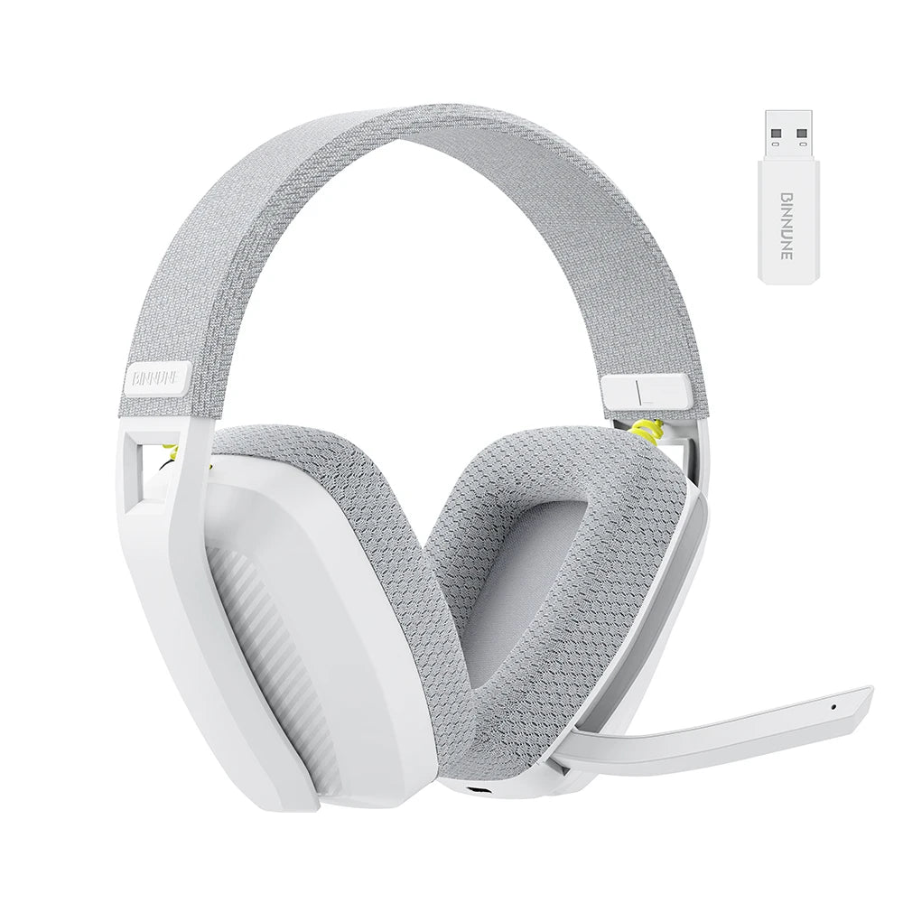 BW06 2.4GHz Wireless Gaming Headset with Microphone for PS5, PS4, PC, Mac, and Bluetooth Devices