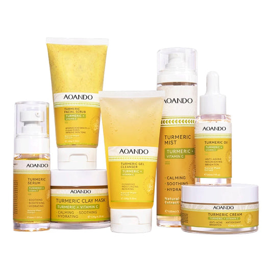 "Private Label Turmeric Vitamin C Face Care - Anti-Acne"