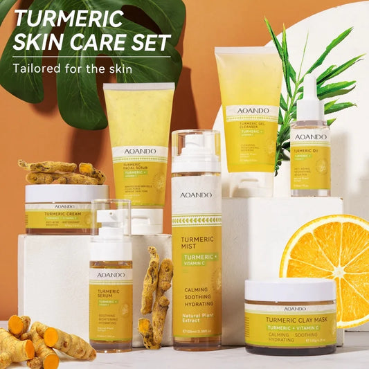 "Private Label Turmeric Vitamin C Face Care - Anti-Acne"