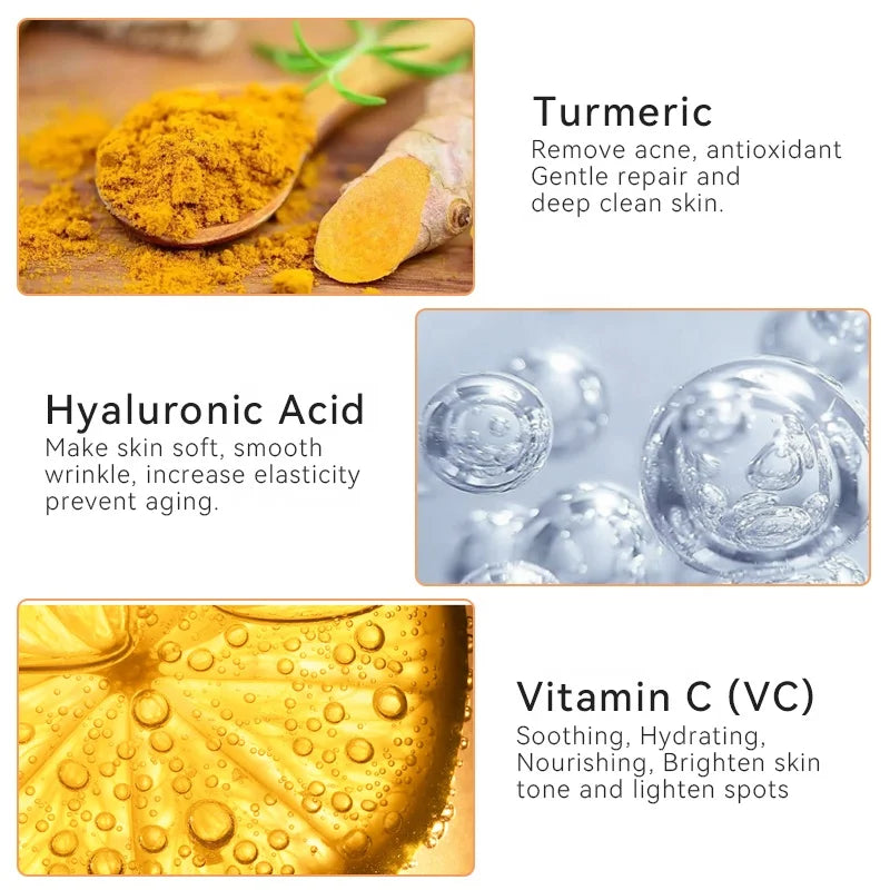 "Private Label Turmeric Vitamin C Face Care - Anti-Acne"