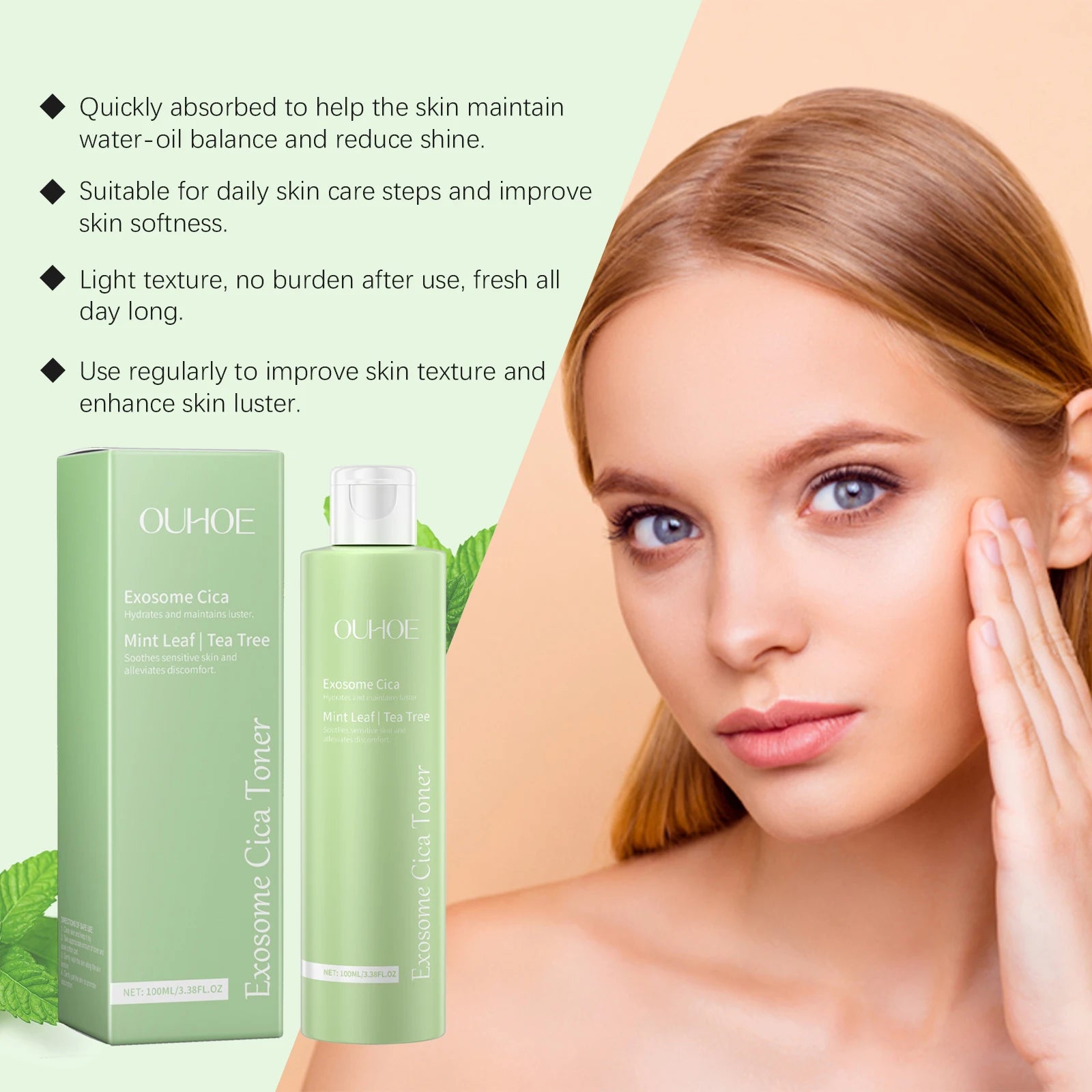 Soothing Centella Toner - Moisturizing, Brightening