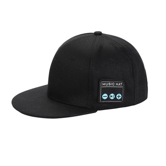 Bluetooth Sports Cap with Dual Speakers and Microphone - Wireless Music Earphones for Running