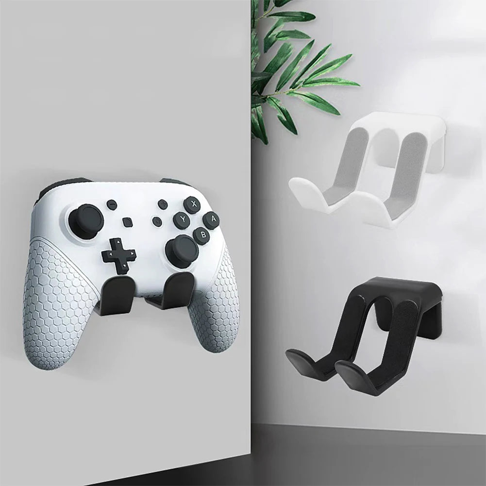 "Universal Headphone Wall Mount - Adhesive, Under-Desk, Gaming"