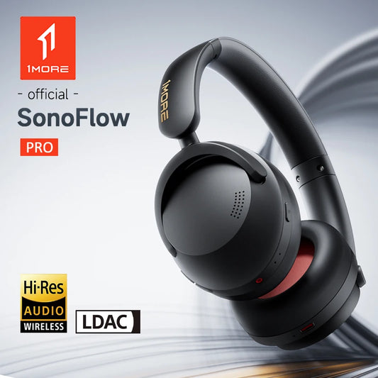 Sonoflow Pro Wireless Bluetooth Headphones with High-Resolution Audio and Active Noise Cancellation - Limited Time Offer