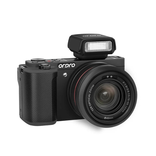 G930 Compact Digital Camera for YouTube Vlogging - 4K Video, 5X Optical Zoom, Flashlight, Multi Filters, AF/MF Modes