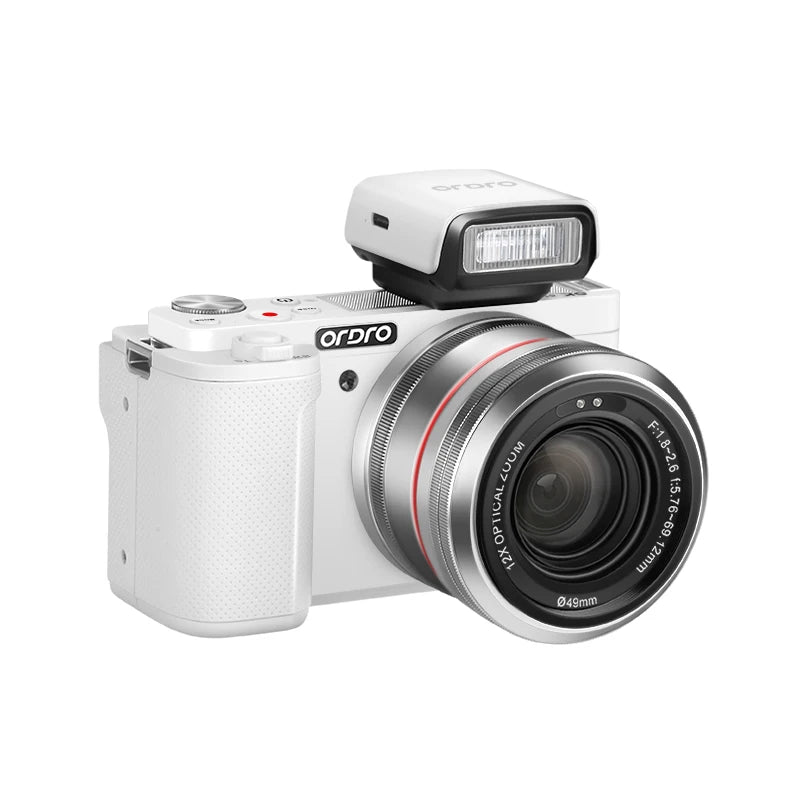 G930 Compact Digital Camera for YouTube Vlogging - 4K Video, 5X Optical Zoom, Flashlight, Multi Filters, AF/MF Modes